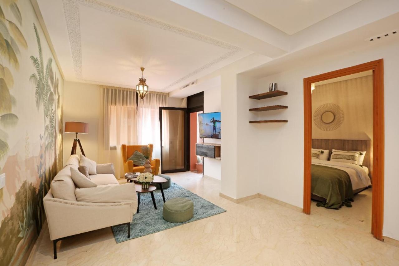 Appartement Moderne En City Center Marrakech-Gueliz Марракеш Экстерьер фото